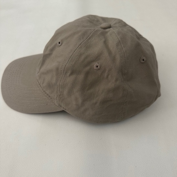 New OBEY Logo Beige Embroidered Adjustable Baseball Hat Cap One Size - Picture 2 of 7